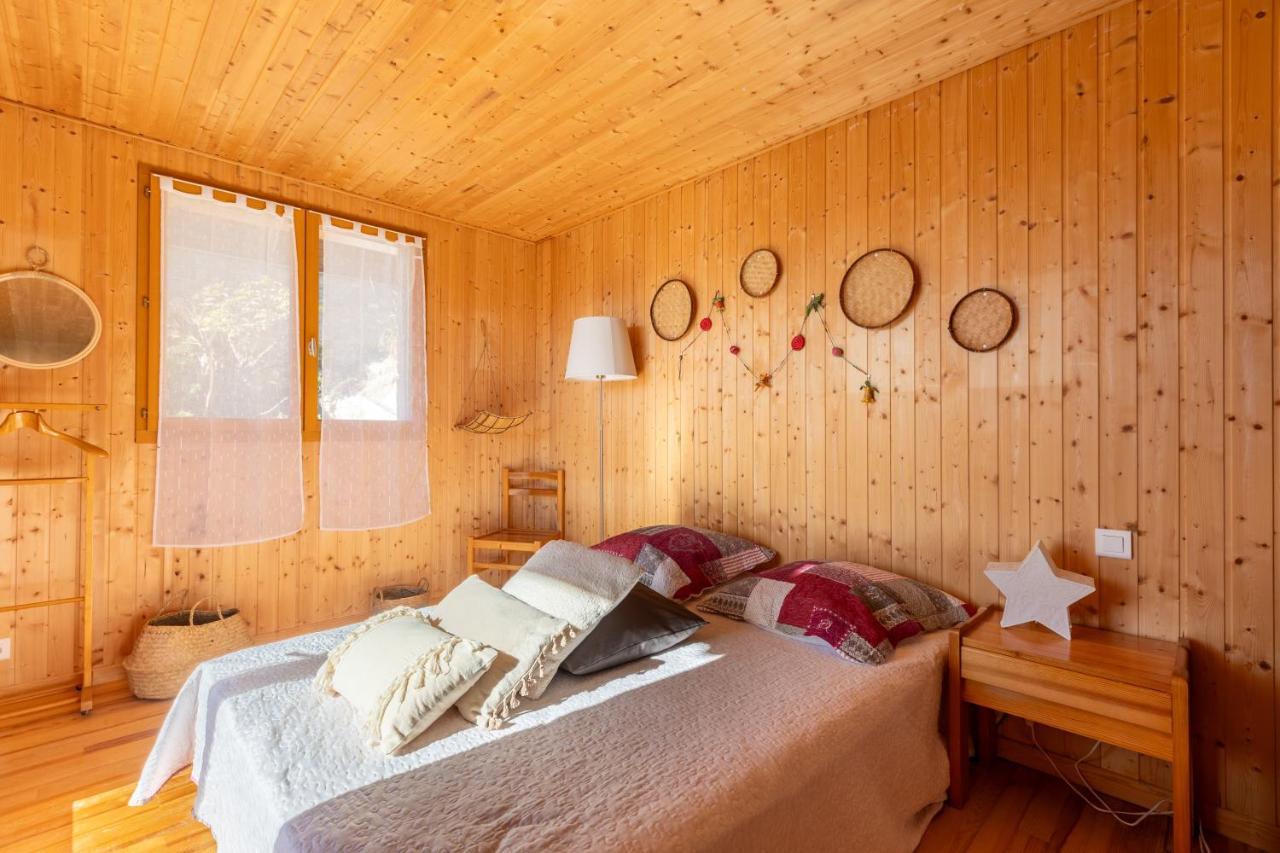 Chalet Les Tilleuls - Jolie Vue Montagne Et Lac Les Angles  Exterior foto